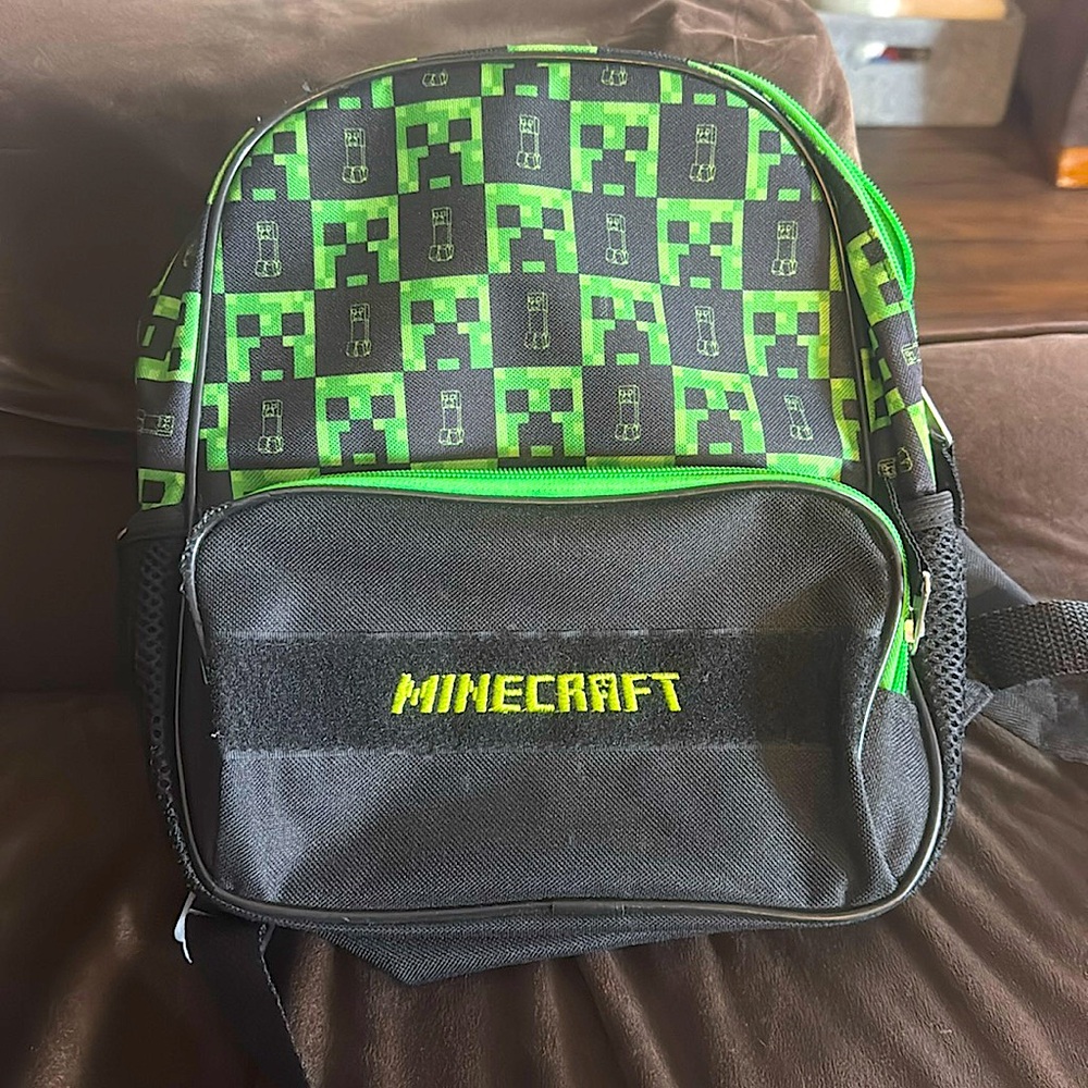 Kids small Minecraft backpack
